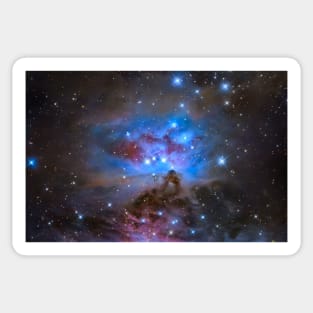 Running Man Nebula, optical image (C042/9610) Sticker